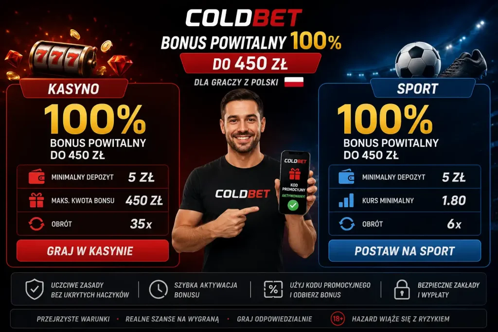 COLDBET BONUS POWITALNY