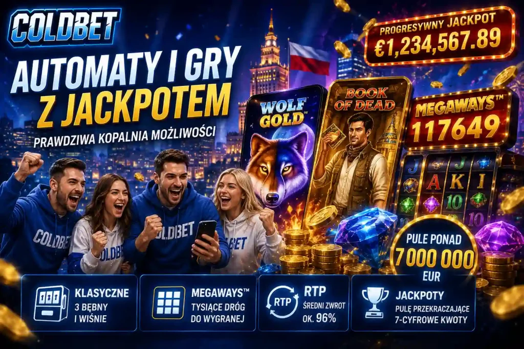 ColdBet AUTOMATY I GRY Z JACKPOTEM