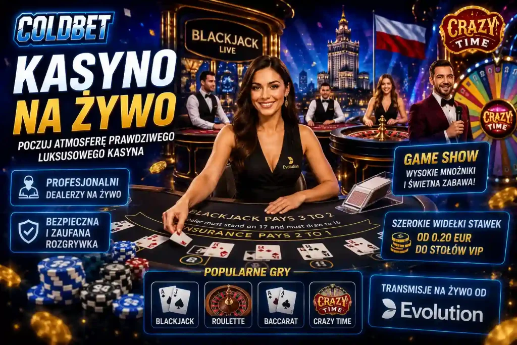 ColdBet KASYNO NA ZYWO